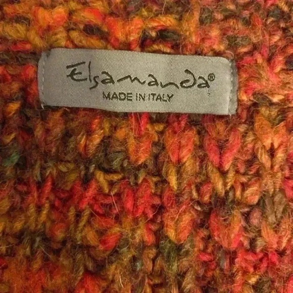 Anthropologie Elsamanda Wool Blend Open Cardigan Made in Italy. One Size. - Picture 4 of 8